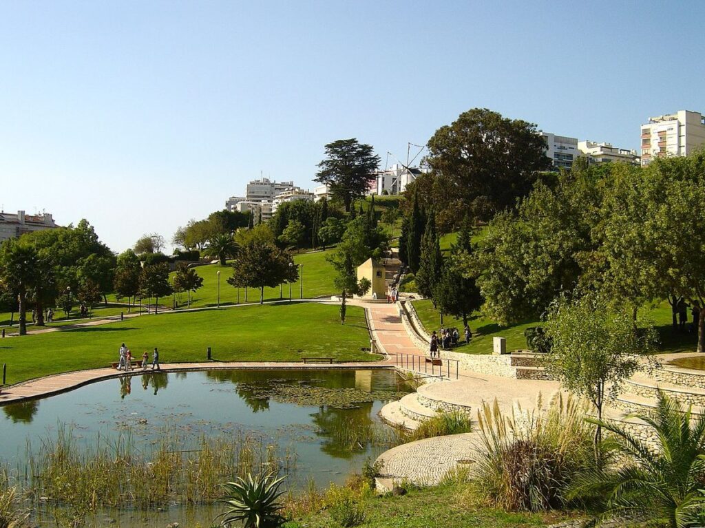 13 Best Picnic Places in Lisbon: Family & Couple-Friendly 13 Parque-Recreativo-dos-Moinhos-de-Santana