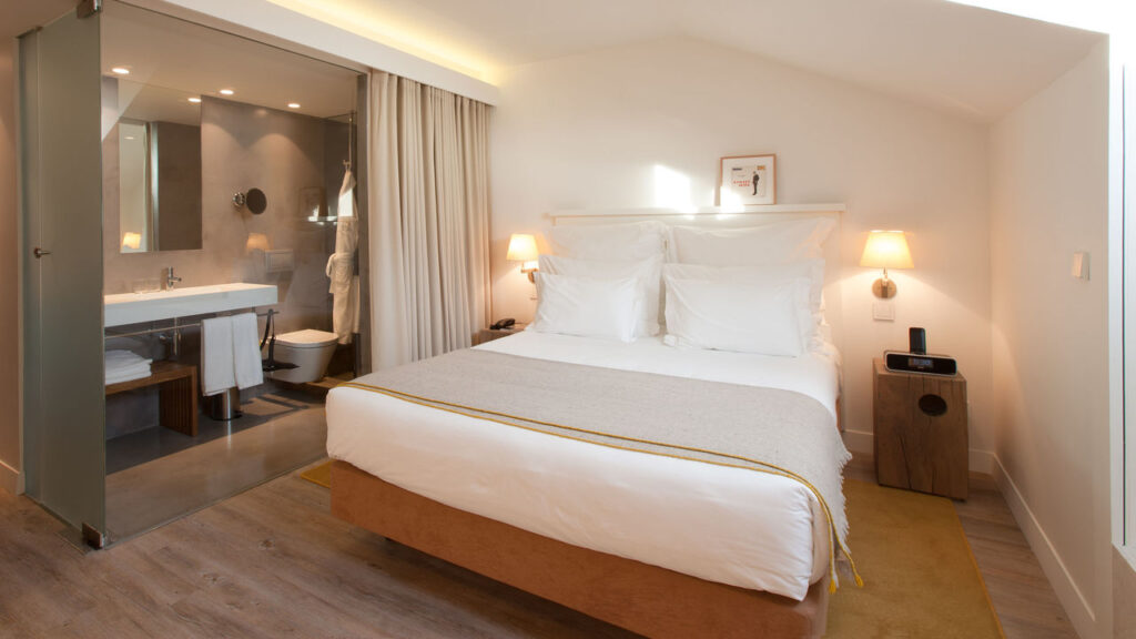 20 Best Hotels in Lisbon for Every Budget & Style 8 memmo-alfama-gallerymansard-room-2