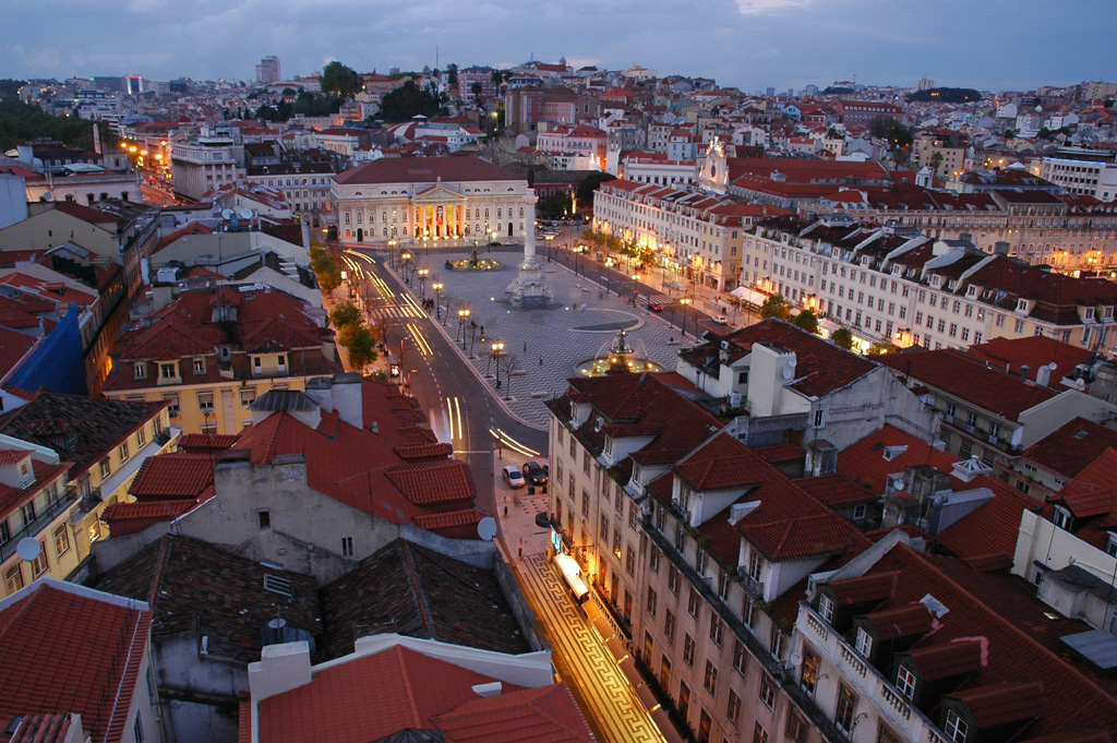 Rossio Square in Lisbon 2 Praca_Dom_Pedro_IV_Rossio