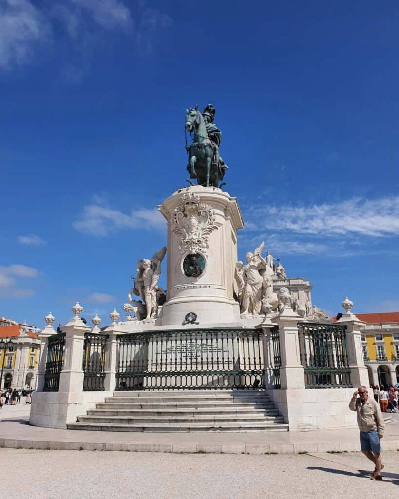 Portuguese King Joseph I Equestrian Statue