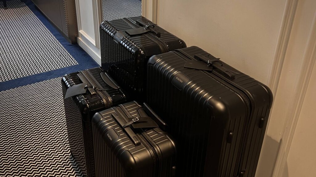 Lisbon Packing List suitcases