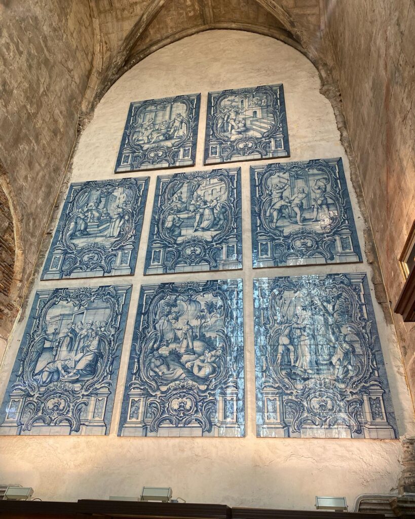 carmo convent azulejos