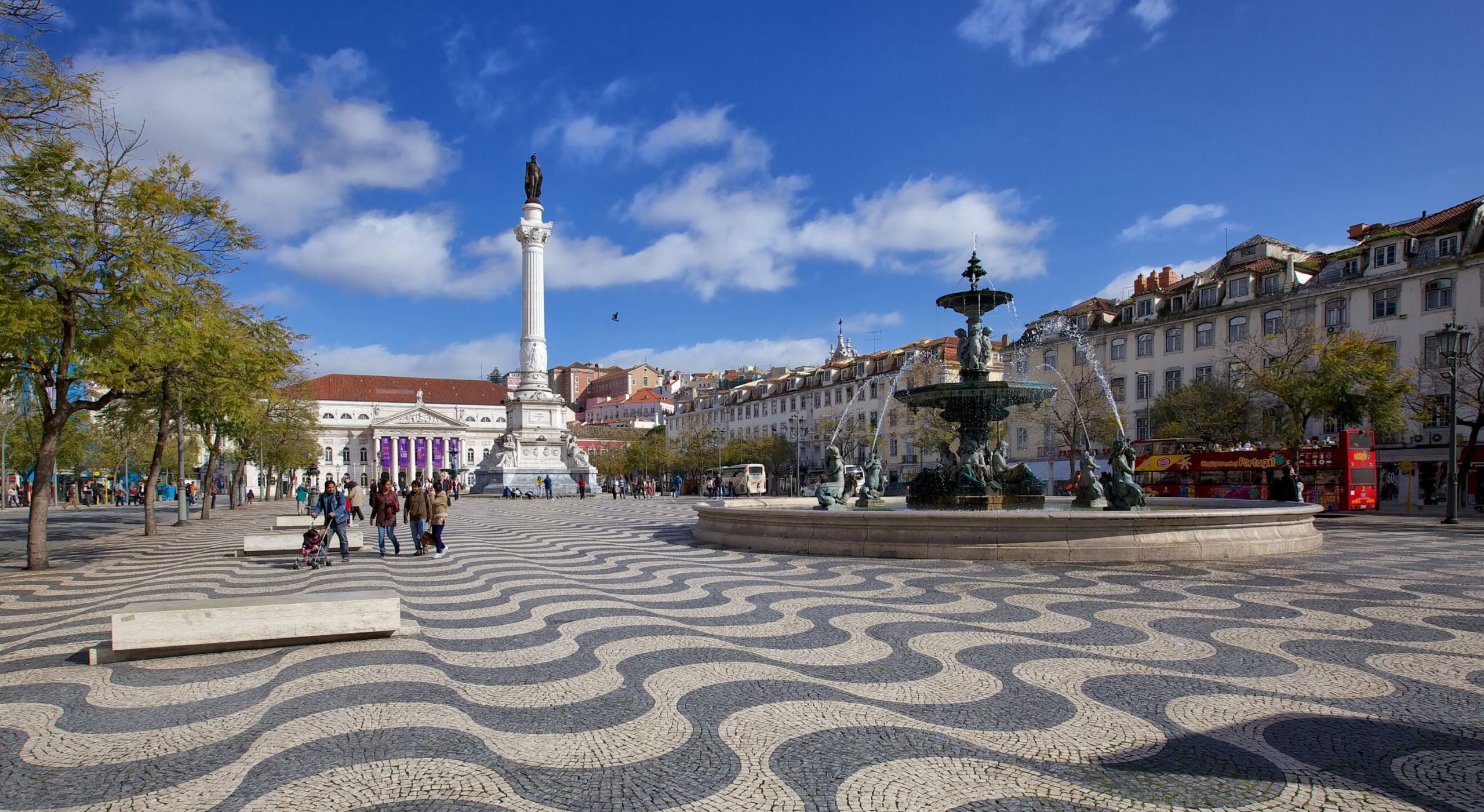Rossio Square in Lisbon 1 Rossio Square Lisbon