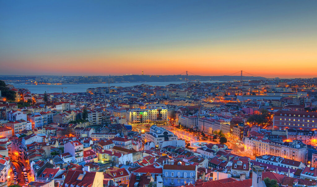 Sunset in Lisbon