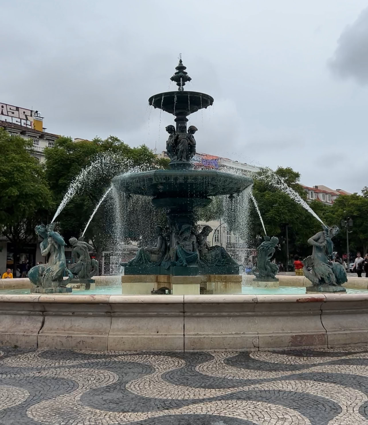 Rossio Square in Lisbon 3 rossio-square-fountain