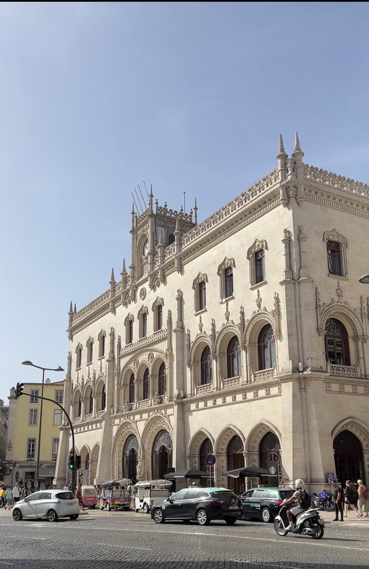Rossio Square in Lisbon 5 Rossio Square Train Station
