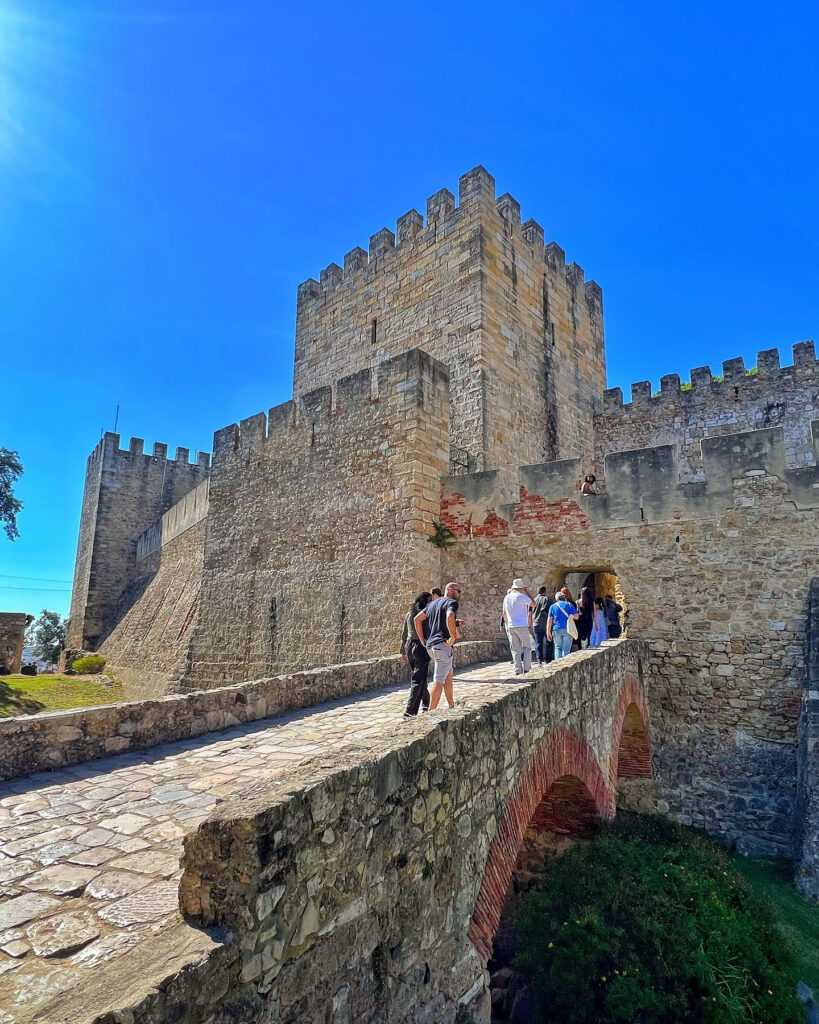 sao jorge castle in lisbon