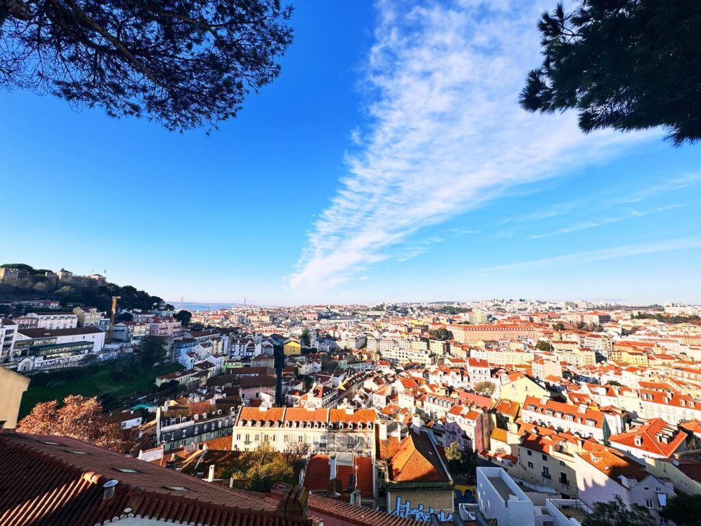 Miradouro da Graça Blue Sky