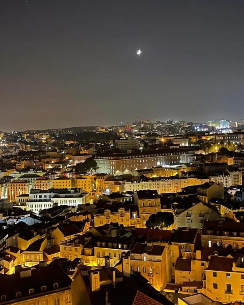 Miradouro da Graça Viewpoint in Lisbon (Traveler's Take) 3 Miradouro da Graça at Night