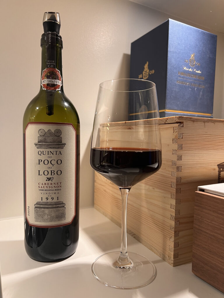 Portuguese Wine Guide For Beginners 4 quinta do poco do lobo cabernet sauvignong 1991